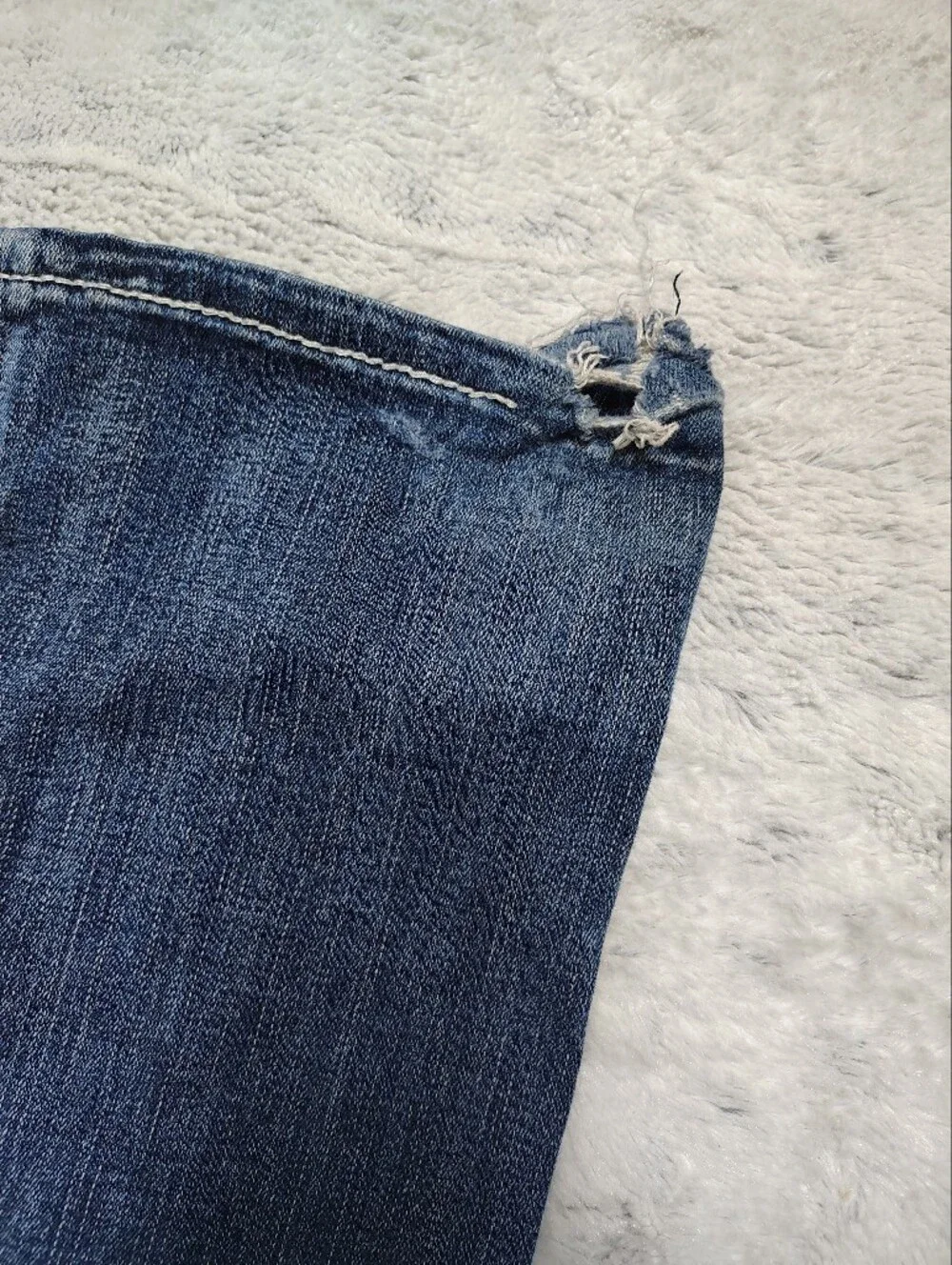 Grace in LA  Embellished Dark Boot Cut Jeans Women's 26 Mcbling Y2K Retro 2000